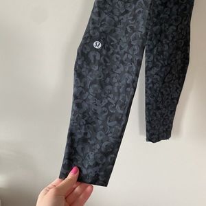 Lululemon cheetah print leggings Align HR pant 25”